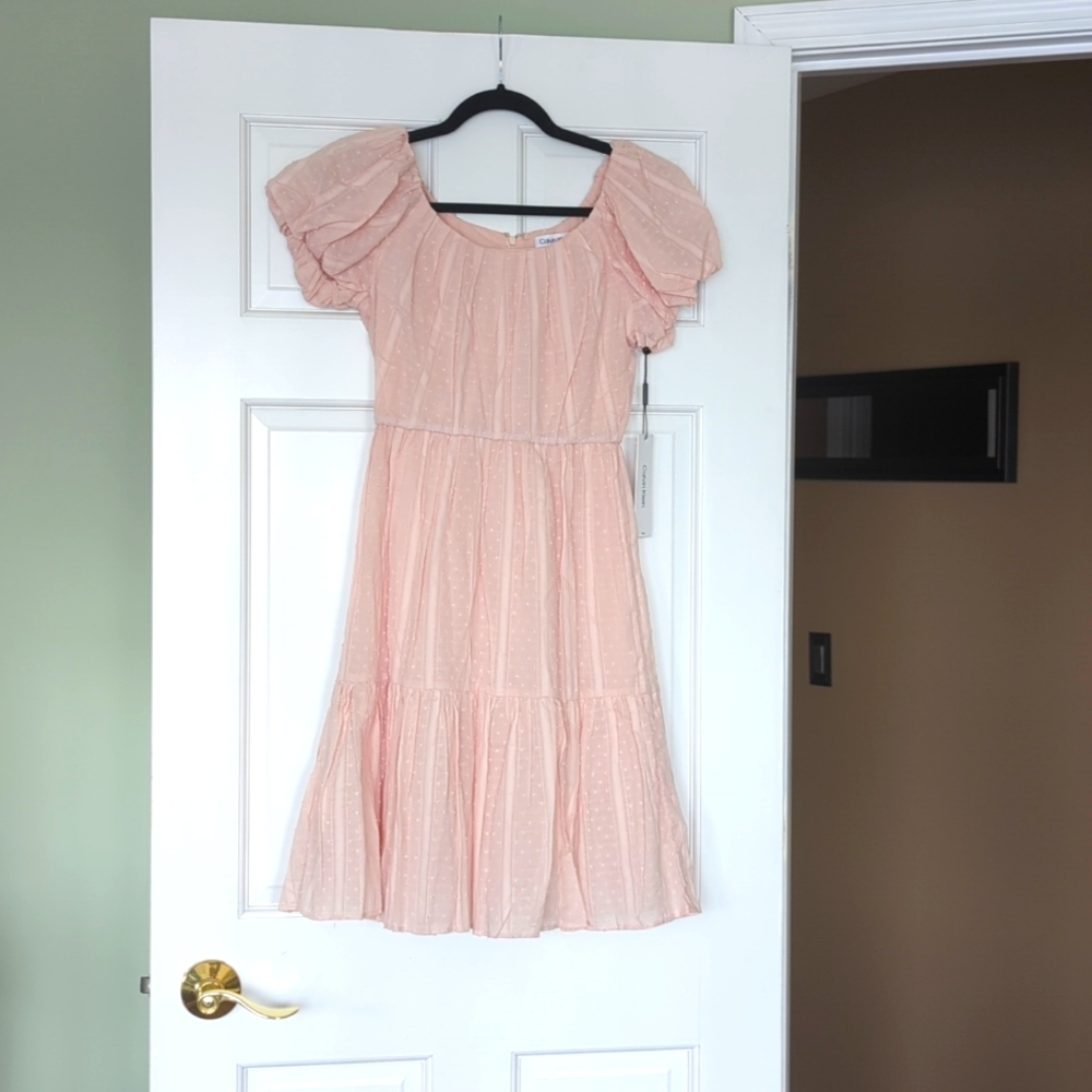 Calvin Klein eyelet dress
